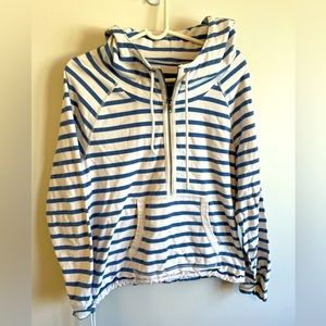 American Eagle striped hoodie